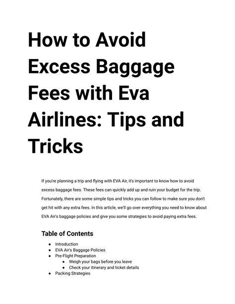 eva air excess baggage|eva air excess baggage fee.